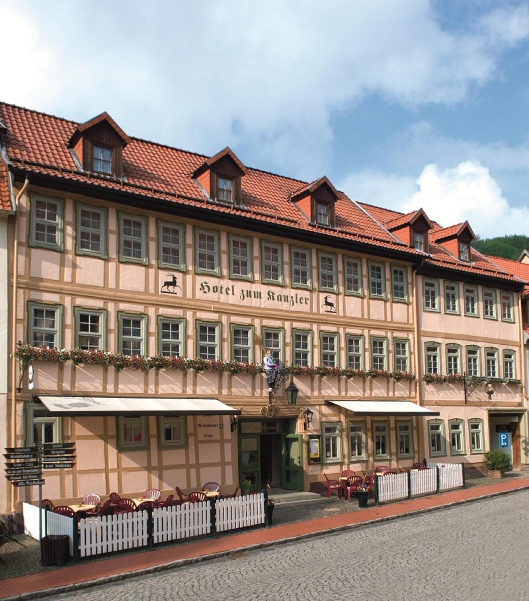 Hotel Zum Kanzler Stolberg i. Harz Dış mekan fotoğraf